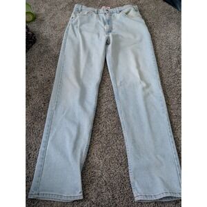 Levi Strauss Signature 540 Flex Denim Jeans Mens 36x32 Light Wash Relaxed Fit